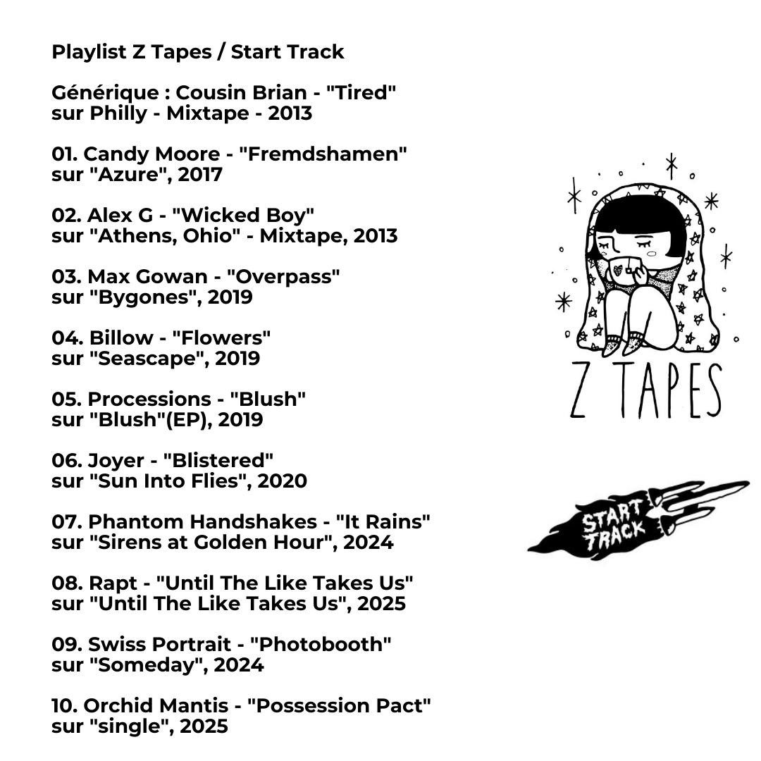 Z tapes Start Track