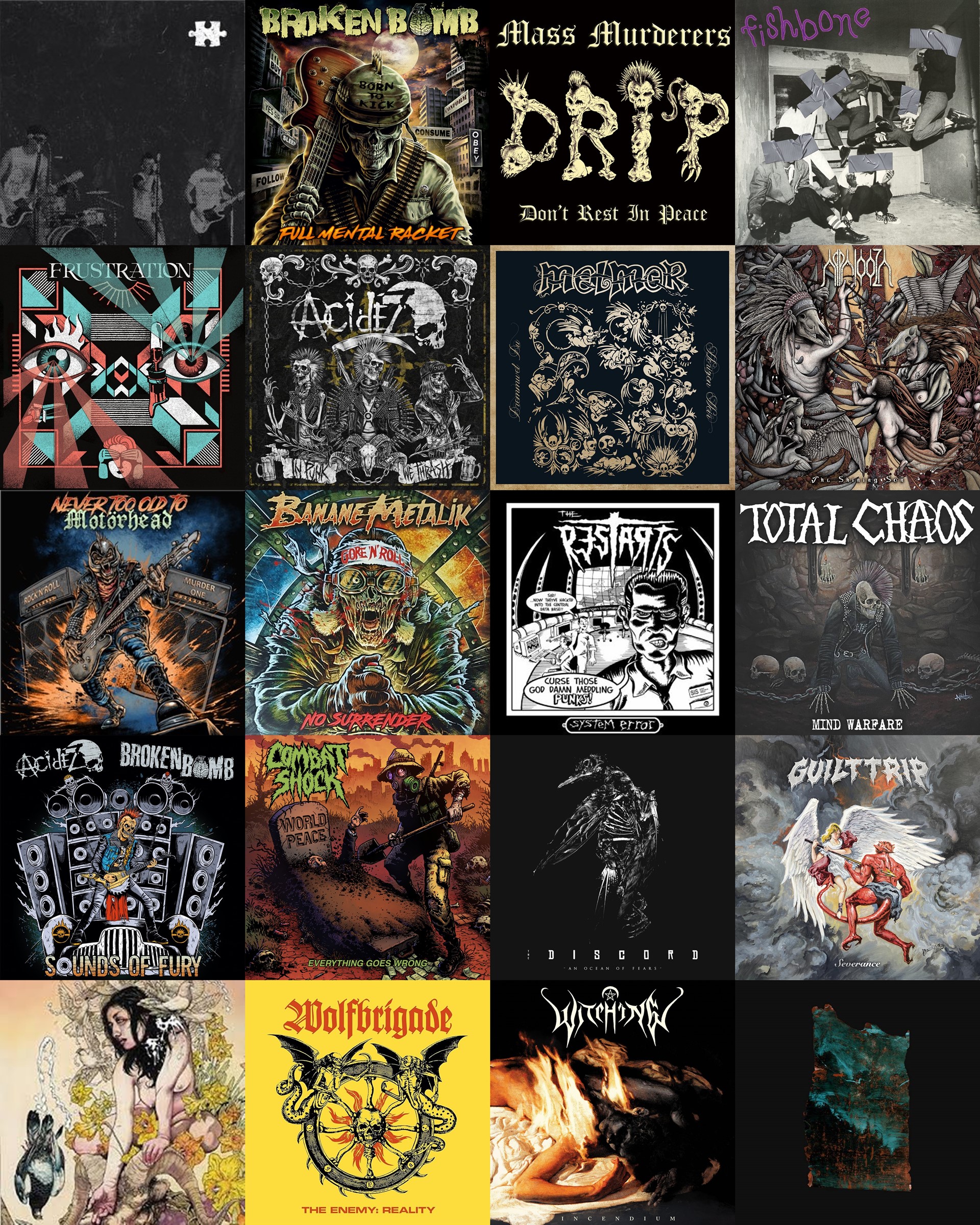 Collage Playlist