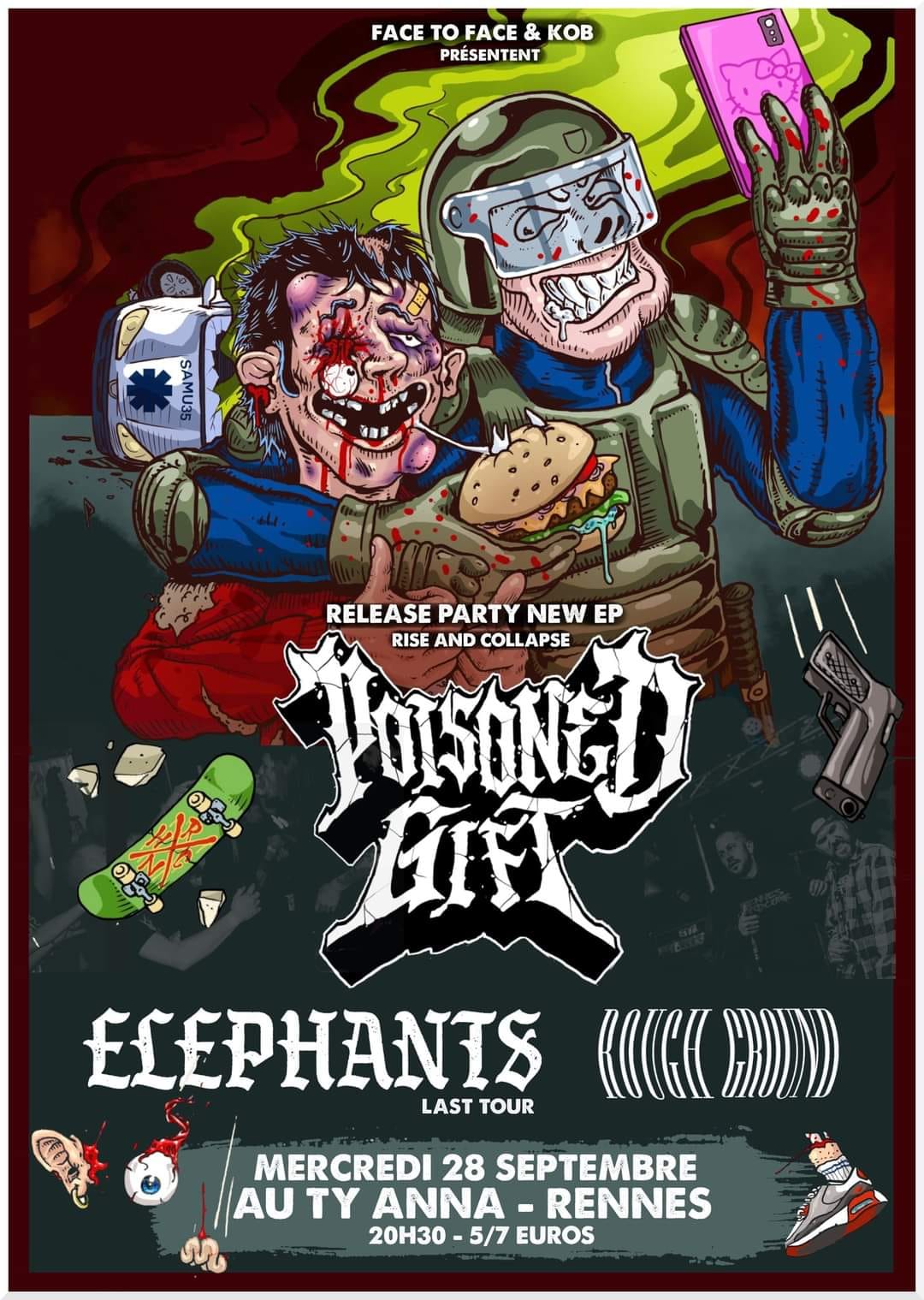 Poisoned Gift Release party