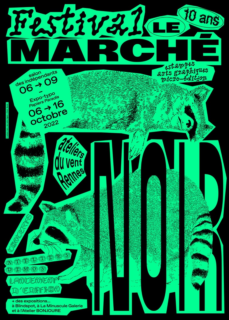 affiche marché noir 2022