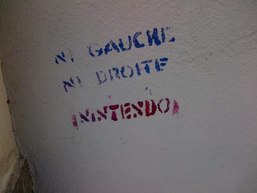 Ni gauche ni droite nintendo