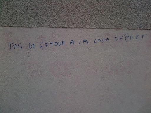 cage départ