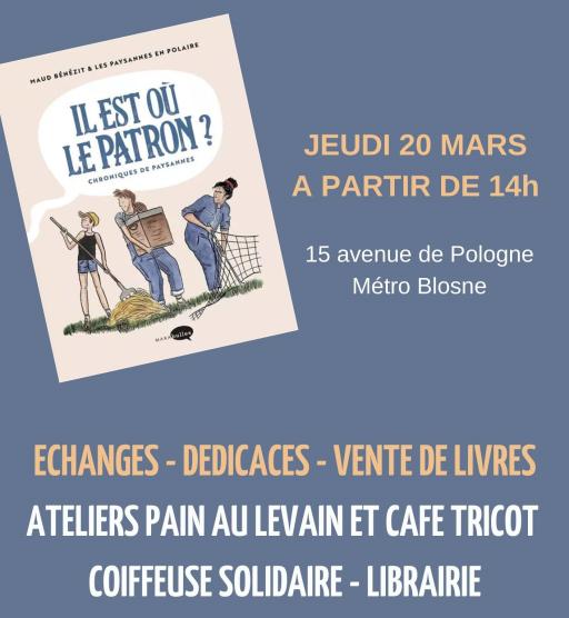 Produire et raconter les luttes autrement avec Phylia, La Déferlante, une agricultrice et une bédéaste