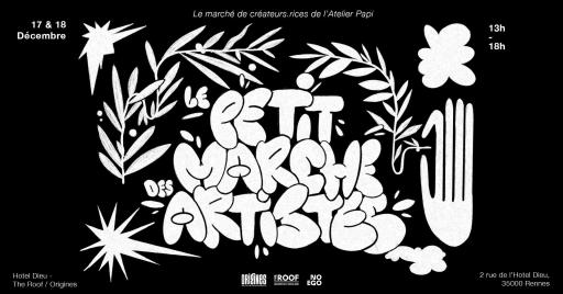 Le baromètre de la vie associative rennaise nous apprend des choses ! // Le petit marché des artistes, c'est ce week-end à l'Hôtel Dieu