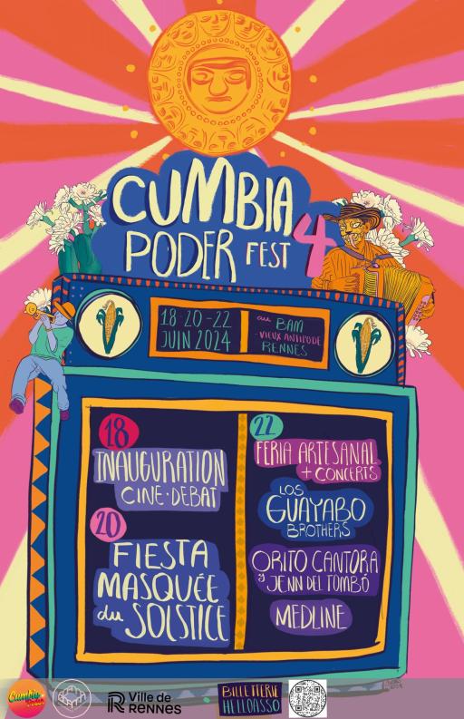 Rennes 2 la rouge : un lieu politique important // Cumbia Poder Fest #4, c'est cette semaine !