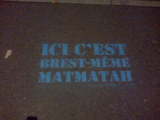 ici c'est Brest Meme Matmatah