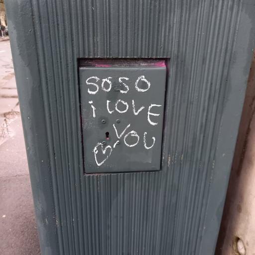 Soso i love you