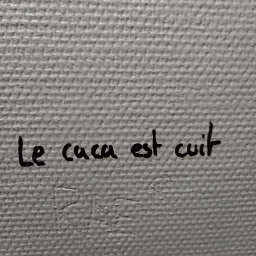 Le caca est cuit