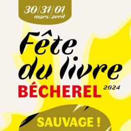 Lundi 1er avril, émission en direct de la Fête du livre à Bécherel ! 