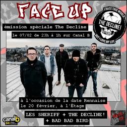 The Decline! invité de Face Up