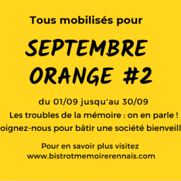 Septembre orange, un mois consacré à la démence // Paimpont accueille le festival art et nature Forêts
