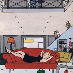 Living lounge (Un Poco Bertrand & Amélie)