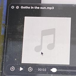 Goths in the sun