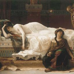 Le repos de Phèdre (aquilone)