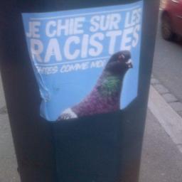 Je chie sur les racistes