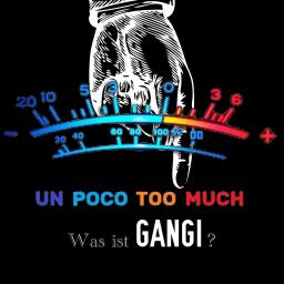 un poco too much gangi gesture is